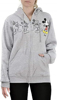 Picture of Disney Adult Mickey Plus One Zip Up Unisex Hoodie Gray Large