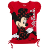 Picture of Disney Minnie Mouse Black Bow Red Youth Girl's Fashion Top Medium