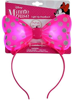 Picture of Disney Minnie Mouse Light Up Headband Multi Color Standard Size