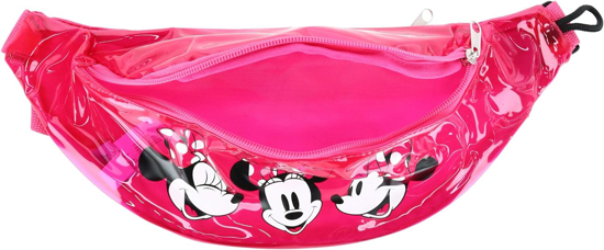 Picture of Disney Minnie Mouse Face Transparent Fanny Waist Pack Pink