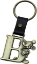 Picture of Disney Mickey Mouse Letter B Brass Key Chain