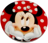 Picture of Disney Minnie Mouse Button Magnet/Bottle Opener
