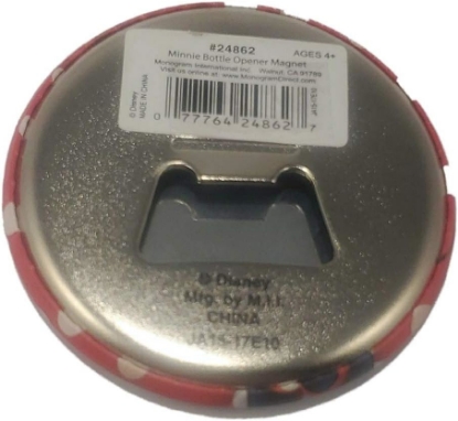 Picture of Disney Minnie Mouse Button Magnet/Bottle Opener