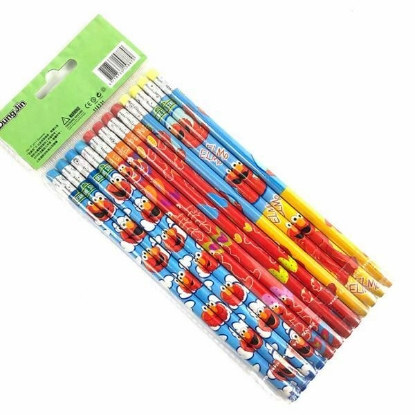 Picture of Sesame Street Elmo Nice Design 12 Wood Pencils Pack