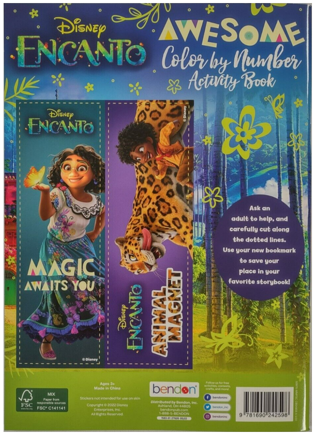 Disney Encanto Jumbo Coloring & Activity Book