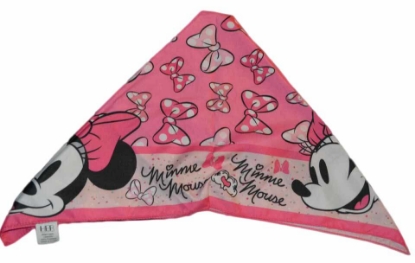 Picture of Disnep Minnie Mouse Bandana 100% Polyester Bow Pattern
