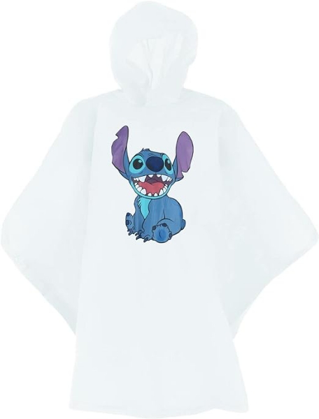 Picture of Disney Sticth Kid's Print Rain Poncho