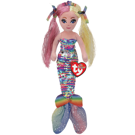 Picture of Ty Anastasia Rainbow Mermaid Sequin Medium Multicolor 18 inches