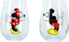 Picture of Disney Mickey and Minnie Kissing 14.5 oz Wine Glass Set