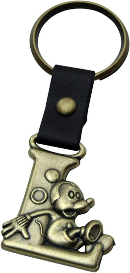 Picture of Disney Mickey Mouse Letter L Brass Key Chain
