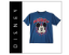 Picture of Disney  Mickey Mouse Women Short Sleeve Blue Top T ShirtSize Large