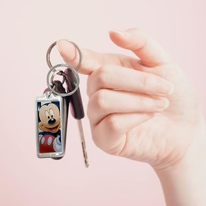 Picture of Disney Full on Mickey Mouse Lucite Keychain