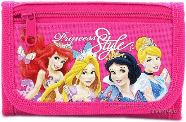 Picture of Disney Princess Style Hot Pink Trifold Wallet