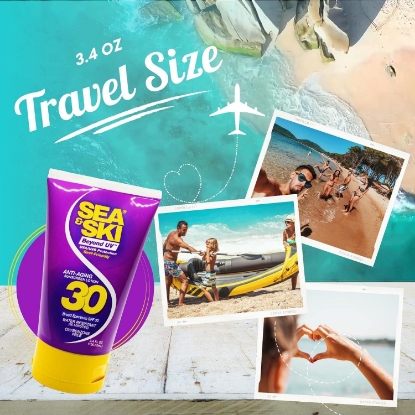 Picture of SEA & SKI Beyond UV™ Anti-Aging SPF 30 Reef Friendly Sunscreen Lotion Travel Size 3.4 OZ