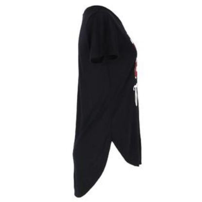 Picture of Disney Women's Fashion Glitter Minnie Mouse Bow T Shirt Small