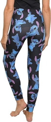 Picture of Disney Stitch Loving Junior Leggings Blue Medium