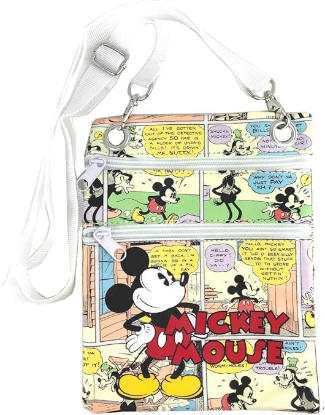 Picture of Disney Comic Mickey Mouse Passport Bag  White