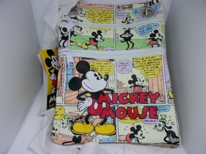 Picture of Disney Comic Mickey Mouse Passport Bag  White