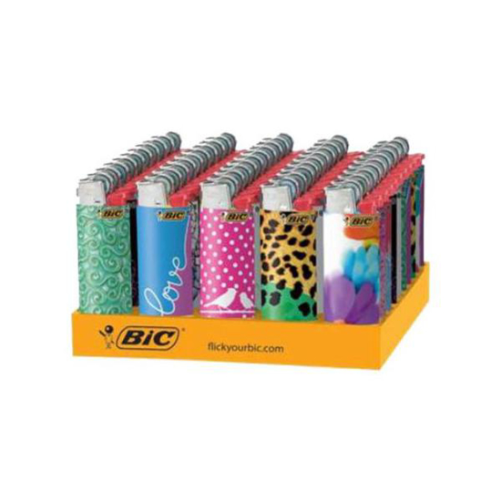 Picture of Bic Mini Lighter Fashion Series 1 Count (sold as 1 individual lighter, designs may vary)