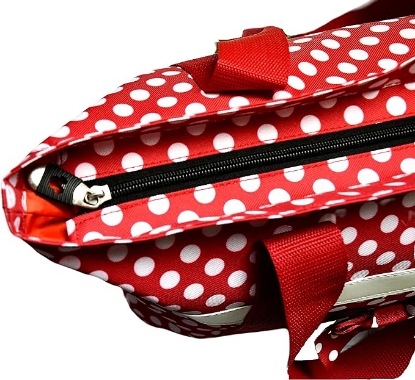 Picture of Disney Minnie Mouse Icon Polka Dot Travel Beach Tote Bag