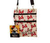 Picture of Disney Minnie Mouse Many Bows Passport Bag White