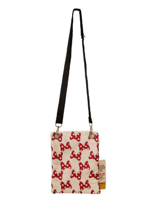 Picture of Disney Minnie Mouse Many Bows Passport Bag White