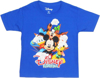 Picture of Disney 4 Burst Florida Fashion T Shirt Royal Blue Xs