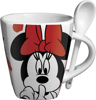Picture of Disney Minnie Mouse TimeOut Mug with Spoon White