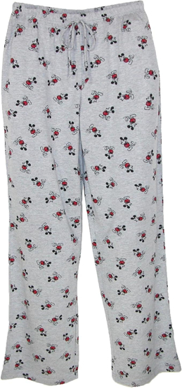 Picture of Disney Mickey Mouse Juniors Gray Pajama Pants XL