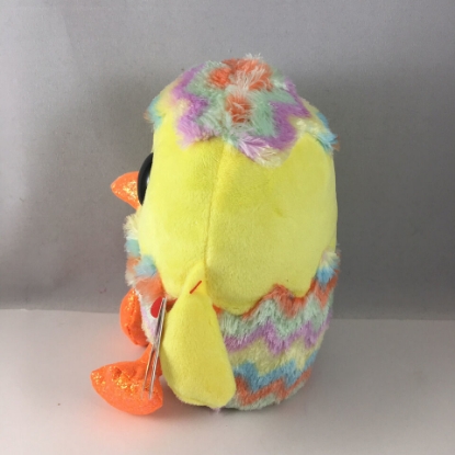 Picture of Ty Beanie Boos Corwin Colorful Easter Chick in Egg 6 Inch