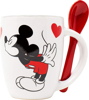 Picture of Disney Mickey and Minnie Mouse Espresso Cup & Spoon, Set of 2