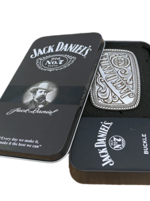 Picture of Jack Daniel's Old No 7 Pewter Belt Buckle