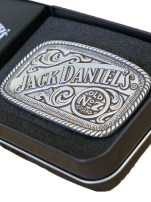 Picture of Jack Daniel's Old No 7 Pewter Belt Buckle
