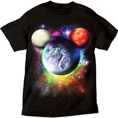 Picture of Disney Mickey Mouse Planet Men's Plus Size T Shirt 3XL