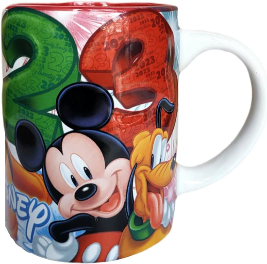 Picture of Disney Mug 2023 Numbers Above Mickey Group Mug 14oz