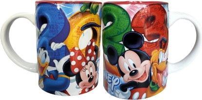 Picture of Disney Mug 2023 Numbers Above Mickey Group Mug 14oz
