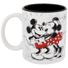 Picture of Disney Mickey and Minnie Mouse Kissy Sketch 11oz Mug