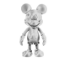 Picture of Disney Mickey Mouse Pewter Figural Dangle Silver Magnet New 25019