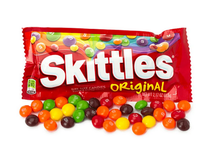 Picture of Skittles Original Summer Chewy Candy Packs 2.17 Ounce