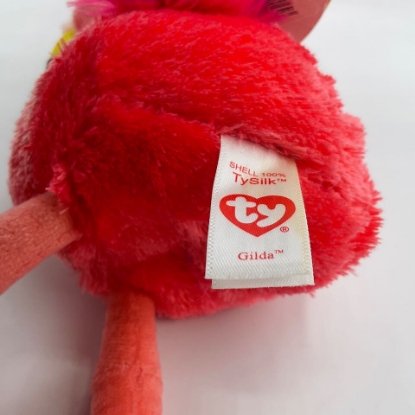 Picture of Ty Beanie Boos Gilda Pink Flamingo Plush Small