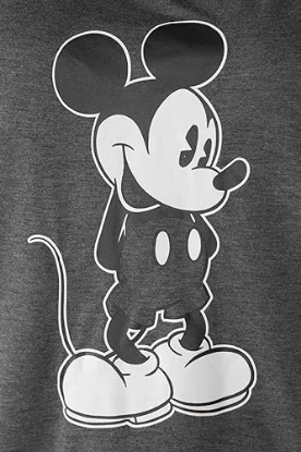 Picture of Disney Mickey Mouse Womens Plus Size Sleeveless Tank Top Charcoal 2XL