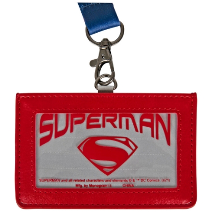Picture of DC Comics Superman Symbol ID Card Holder Lanyard