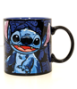 Picture of Disney Lilo & Stitch Floral Ceramic Mug Blue 20 Ounces
