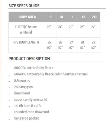 Picture of U.S Apparel Unisex Full-Zip Fleece Hooded Sweatshirt Grey Medium