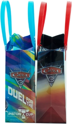 Picture of Disney Car Mcqueen Lightning 12 Premium Quality Party Favor Reusable Goodie Small Gift Bags 6"