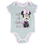 Picture of Disney Infant Onesie My First Minnie Pink Gray 12M