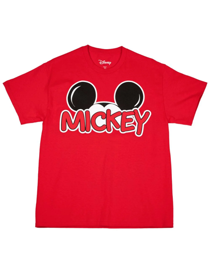 Picture of Disney Mickey Mouse Signature Ears Family T-Shirt Red Medium