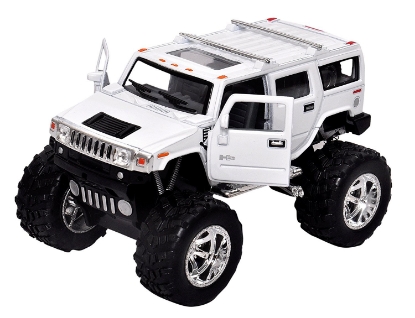 Picture of Kinsmart 2008 Die Cast Car Hummer H2 SUT Off Road  1:40 Scale with Openable Doors & Pull Back Action