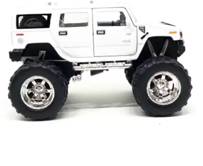 Picture of Kinsmart 2008 Die Cast Car Hummer H2 SUT Off Road  1:40 Scale with Openable Doors & Pull Back Action