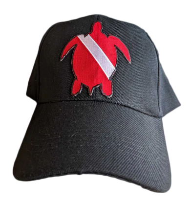 Picture of Diving Flag Turtle Baseball Cap